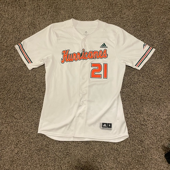Miami Hurricanes College Baseball Jersey - Picture 1 of 2